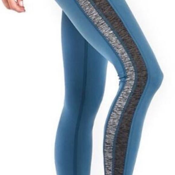 Vuori Racer High-Rise Blue/Gray Leggings Women's Size Small - Picture 4 of 10